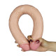 Двосторонній фалоімітатор LoveToy KingLoveToySized Realistic Slim Ultra Double Dildo 17