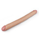 Двосторонній фалоімітатор LoveToy KingLoveToySized Realistic Slim Ultra Double Dildo 17