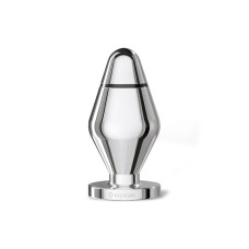 Металева анальна пробка Mystim Big John для електростимулятора, діаметр 6,5 см