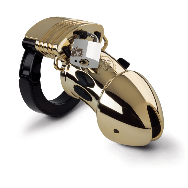 Клітина для члена з електростимуляцією Mystim Pubic Enemy No 1 Gold Edition