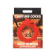 Эрекционное кольцо Creature Cocks Rise of the Dragon Silicone Penis Ring - Red