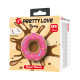 Ерекційне кільце Pretty Love Super Donut Silicone Cock Ring Berry
