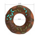 Ерекційне кільце Pretty Love Super Donut Silicone Cock Ring Choco
