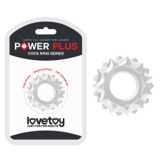 Ерекційне кільце LoveToy Power Plus Cockring 1 Clear