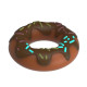 Ерекційне кільце Pretty Love Super Donut Silicone Cock Ring Choco