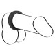 Ерекційне кільце Black Velvets Cock Ring, 3.8 см