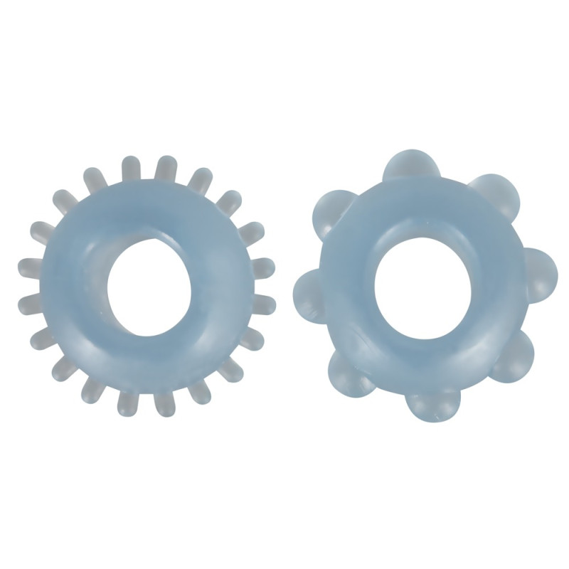 Эрекционные кольца You2Toys Cock Ring Set pack of 2 Голубые