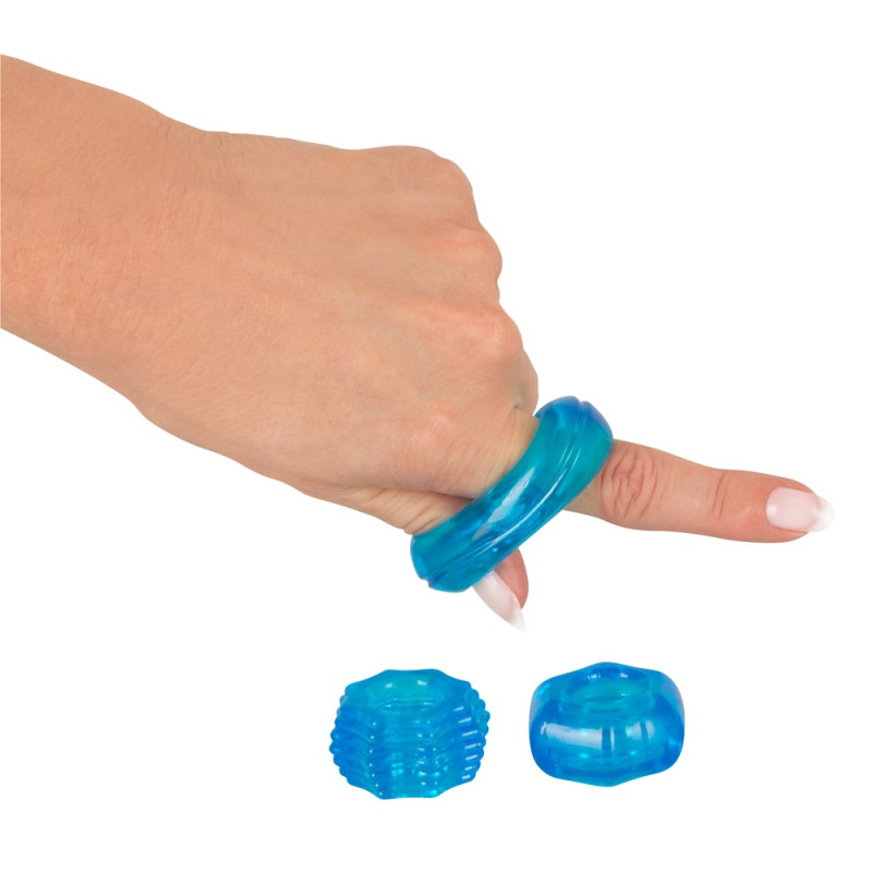 Ерекційні кільця You2Toys Stretchy Cock Ring Set, 3 шт.