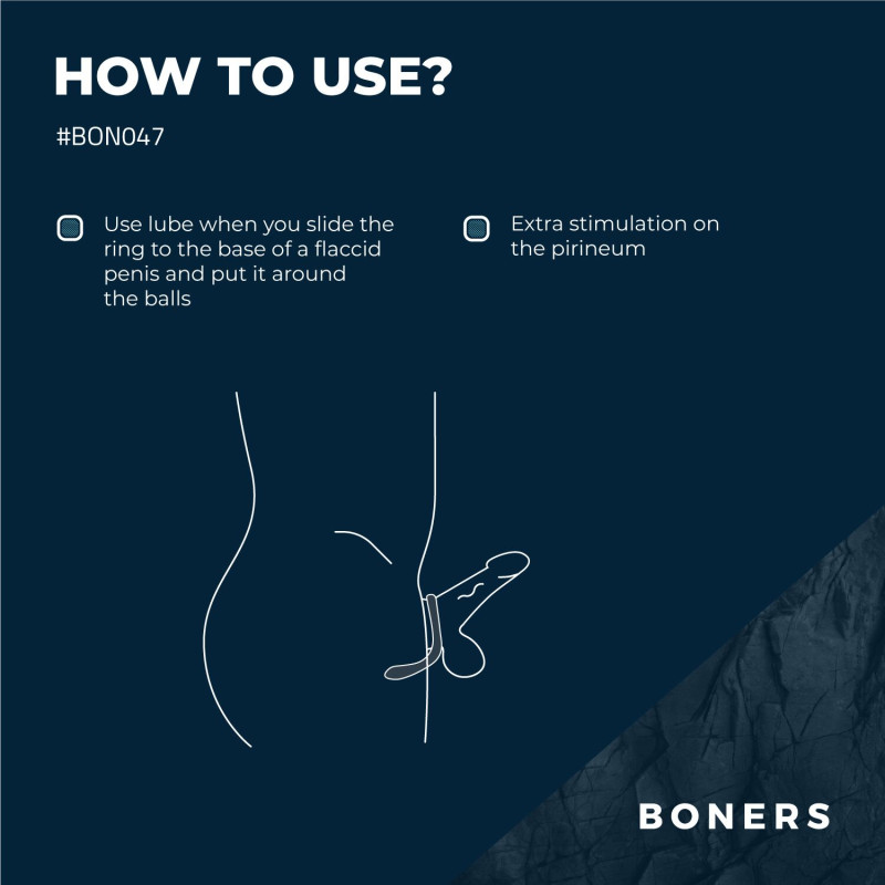 Эрекционное кольцо Boners Cock ring