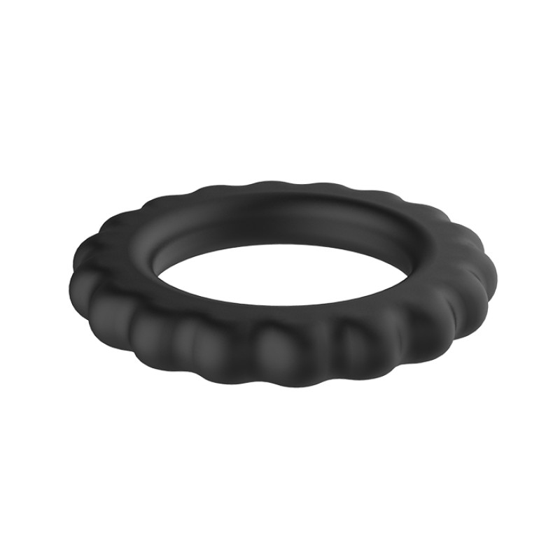 Эрекционное кольцо LyBaile TITAN cock ring Черное BI0300