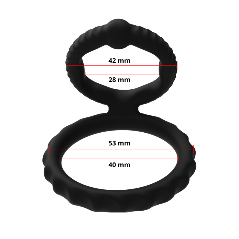 Ерекційне кільце Erospace Men’s Play Silicone Cock Ring B8