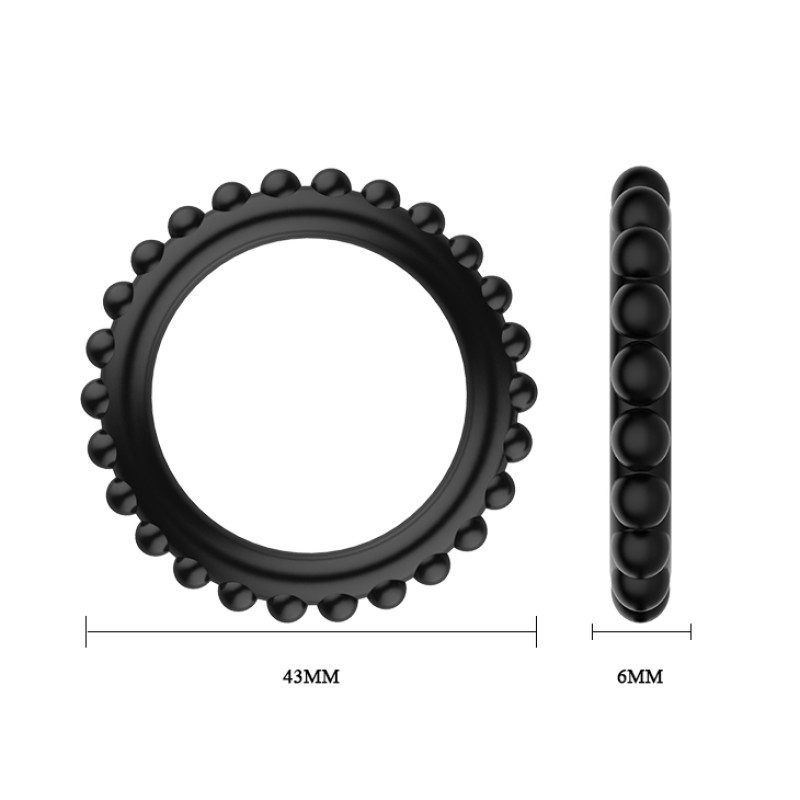 Ерекційні кільця LyBaile TITAN cock ring set Чорні