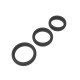 Набір ерекційних кілець Erospace Men’s Play Set Of 3 Cock Rings B9