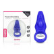Эрекционное кольцо LoveToy Power Clit Cockring Stamina Blue