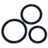 Эрекционные кольца You2Toys Silicone Cock Ring set 3 pcs Черные