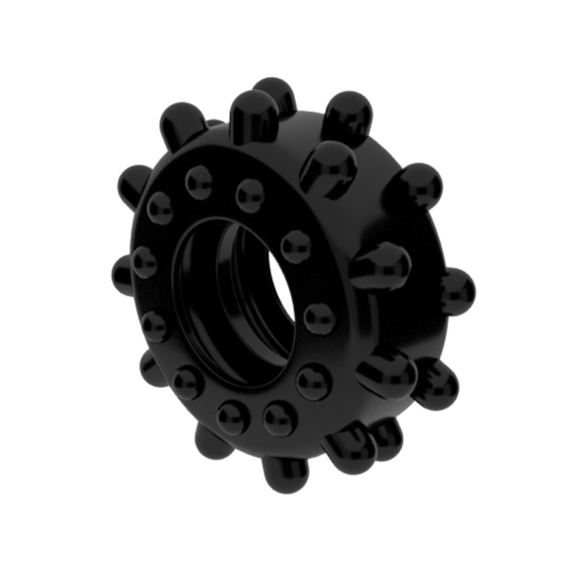 Ерекційне кільце LoveToy Power Plus Cockring 2 Чорне