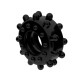 Ерекційне кільце LoveToy Power Plus Cockring 2 Чорне