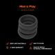 Набір ерекційних кілець Erospace Men’s Play Set Of 3 Cock Rings B9