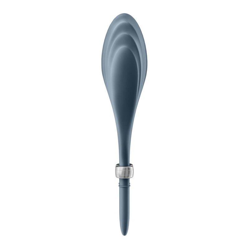 Эрекционное виброкольцо-лассо Satisfyer Duelist Dark Blue, 10 режимов, мощный мотор