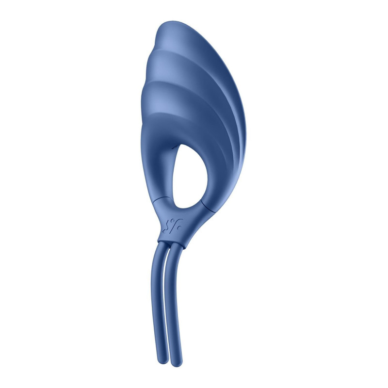 Эрекционное виброкольцо-лассо Satisfyer Swordsman Blue, крепкая фиксация, 10 режимов, мощный мотор