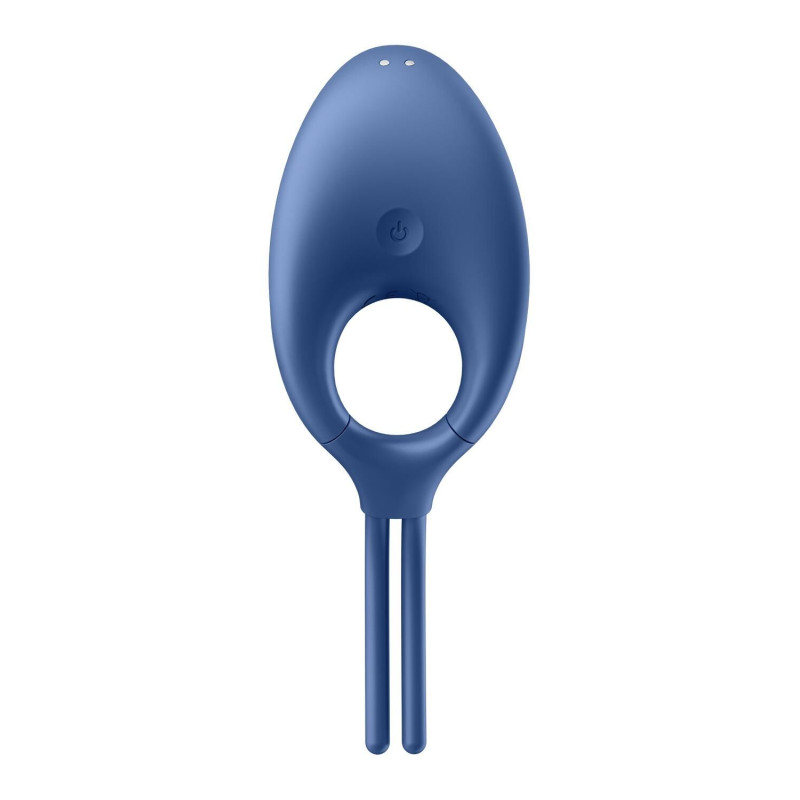 Эрекционное виброкольцо-лассо Satisfyer Swordsman Blue, крепкая фиксация, 10 режимов, мощный мотор