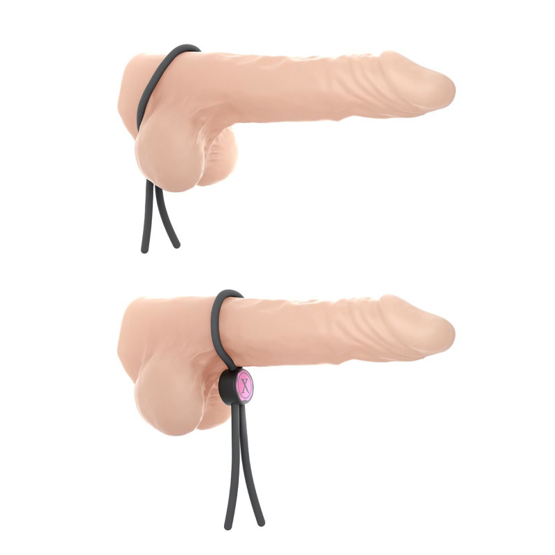 Эрекционное кольцо Marc Dorcel лассо Серое