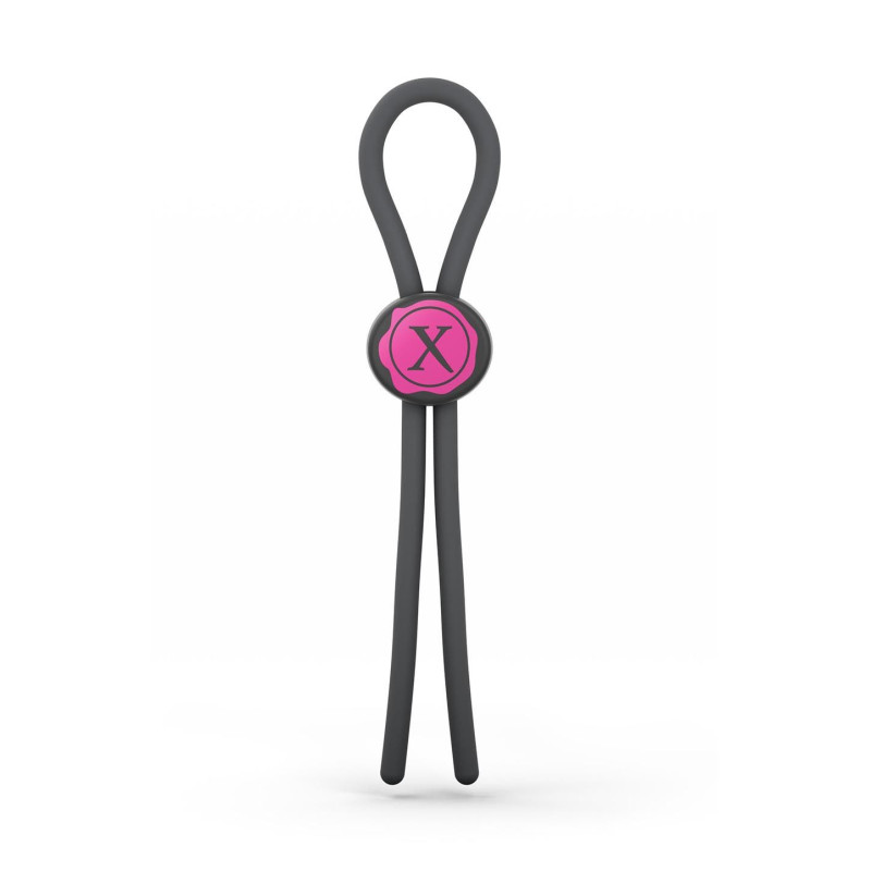Эрекционное кольцо Marc Dorcel лассо Серое