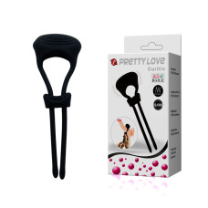 Эрекционная петля Pretty Love Curitis Penis Loop Black