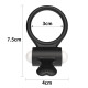 Эрекционное кольцо LoveToy Power Clit Cockring Черное