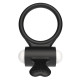 Эрекционное кольцо LoveToy Power Clit Cockring Черное