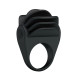 Эрекционное кольцо Pretty Love Chester Silicone Vibrating Cock Ring Черное