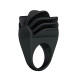 Эрекционное кольцо Pretty Love Chester Silicone Vibrating Cock Ring Черное