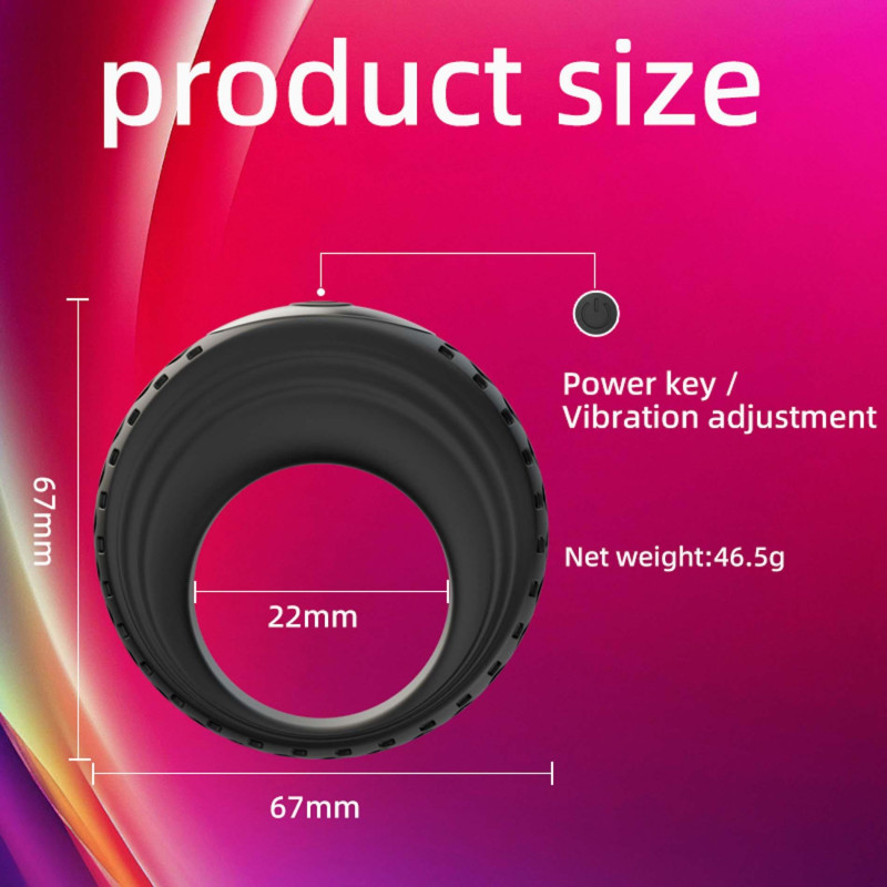 Віброкільце B - Series Cute App-Controlled Vibrating Cock Ring
