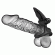 Эрекционное кольцо Pretty Love Vibration Cock Ring Black