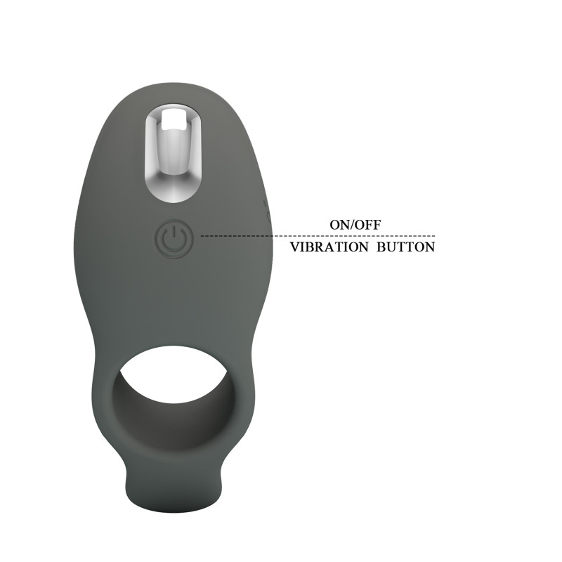 Ерекційне кільце Pretty Love Master Ring Cock Ring Black