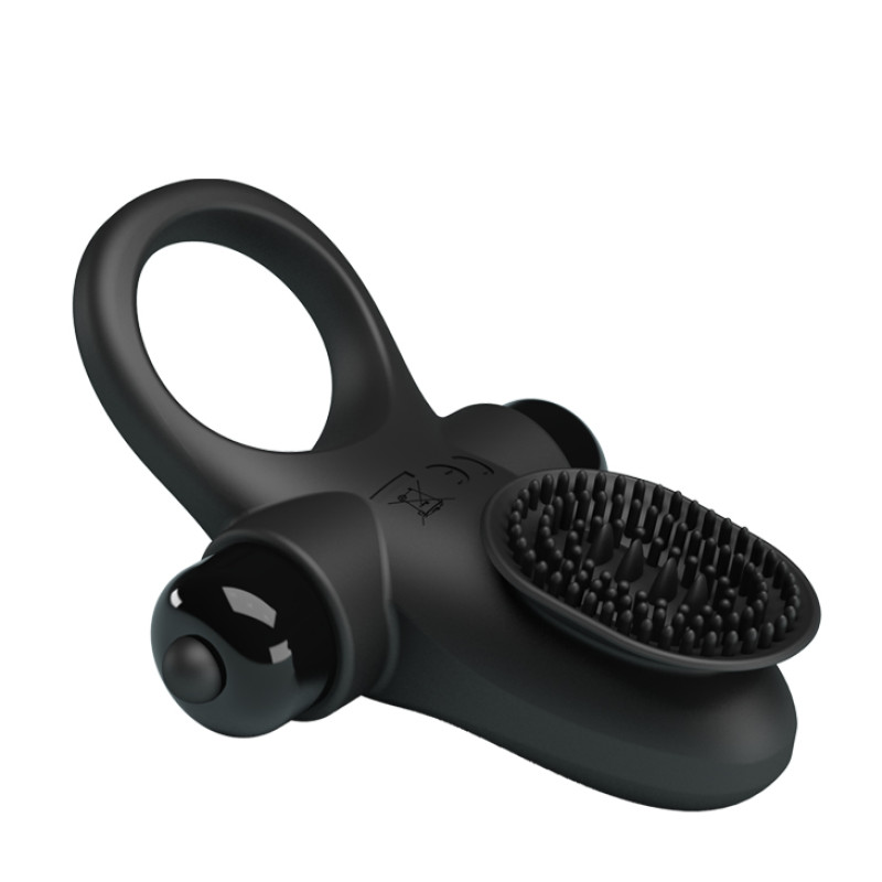 Ерекційне кільце Pretty Love Vibrant Penis Ring II Black