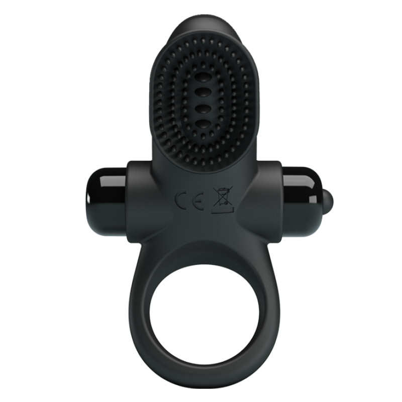 Ерекційне кільце Pretty Love Vibrant Penis Ring II Black