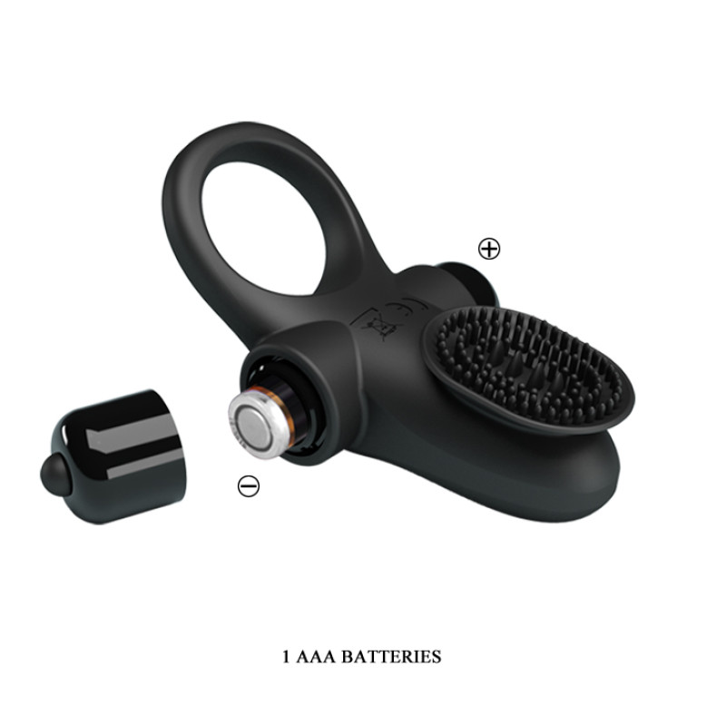 Ерекційне кільце Pretty Love Vibrant Penis Ring II Black