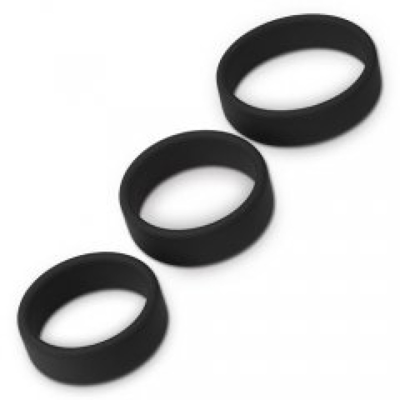 Ерекційні кільця LoveToy Power Plus Soft Silicone Pro Ring Black