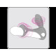 Эрекционное кольцо Adrien Lastic Gladiator с пультом LRS размер F