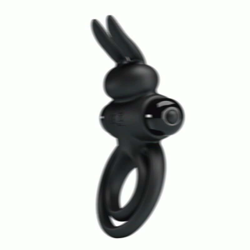 Эрекционное кольцо Pretty Love Vibrant Penis Ring III Black