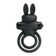 Эрекционное кольцо Pretty Love Vibrant Penis Ring III Black