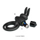 Эрекционное кольцо Pretty Love Vibrant Penis Ring III Black