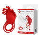 Эрекционное кольцо Pretty Love Vibrant Penis Ring Ruben Red