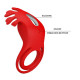Эрекционное кольцо Pretty Love Vibrant Penis Ring Ruben Red