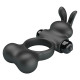 Эрекционное кольцо Pretty Love Vibrant Penis Ring Yusuf Black
