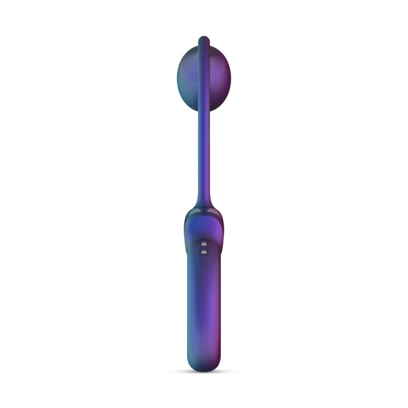 Эрекционное виброкольцо с виброяйцом Hueman - Eclipse Anal Vibrator