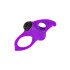 Ерекційне кільце Adrien Lastic Lingus MAX Violet з вібрацією