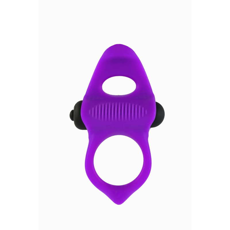 Эрекционное кольцо Adrien Lastic Lingus MAX Violet с вибрацией