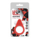 Ерекційне віброкільце Dreamtoys Lit-Up Silicone Stimu Ring 1 Червоне